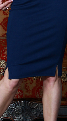 юбка "Эстель" 4018 т.синий
