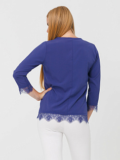 Блуза "Омега" 5ВП89351-3-фл фиолетовый