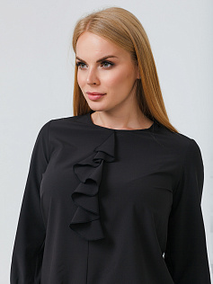 Блуза "Глория" 5ВП8301-3-черн черный