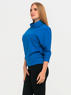 Блуза "Ольга" 5Ш0196-5-лаз лазурный